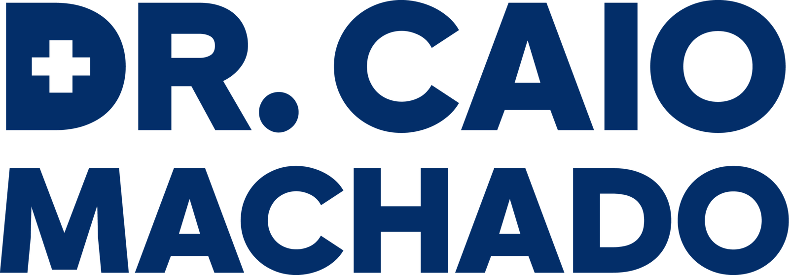 Logotipo Dr. Caio Machado